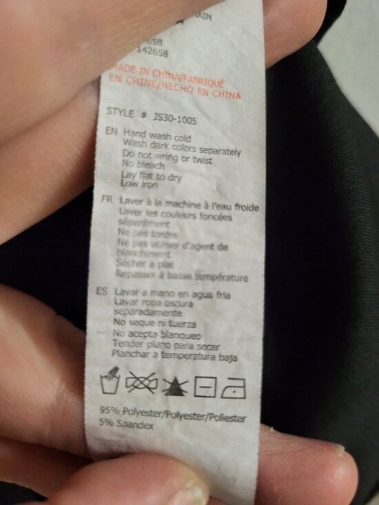 Revamped Black Ruched Bodycon Mini Dress - Size Small - Picture 6 of 6